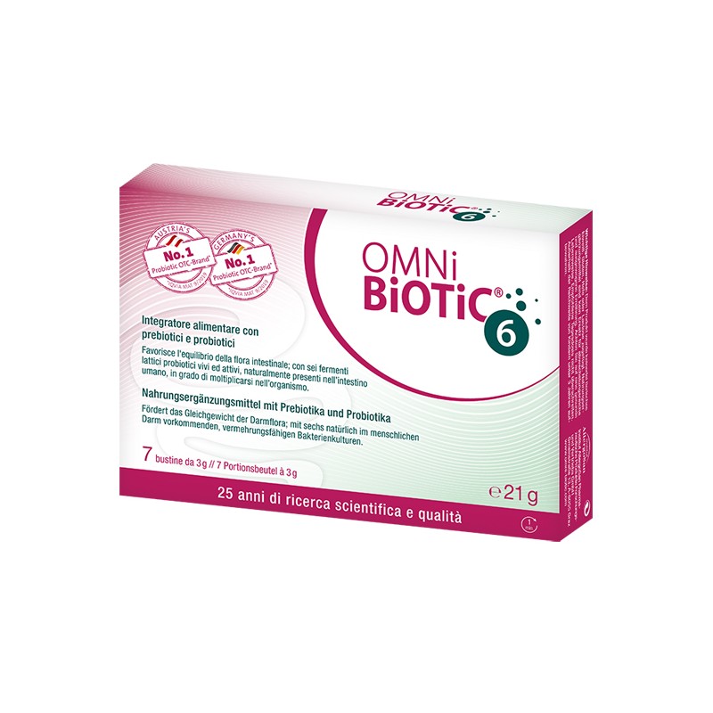 Institut Allergosan Omni Biotic 6 Polvere 7 Bustine Da 3 G