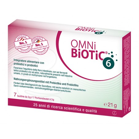 Institut Allergosan Omni Biotic 6 Polvere 7 Bustine Da 3 G