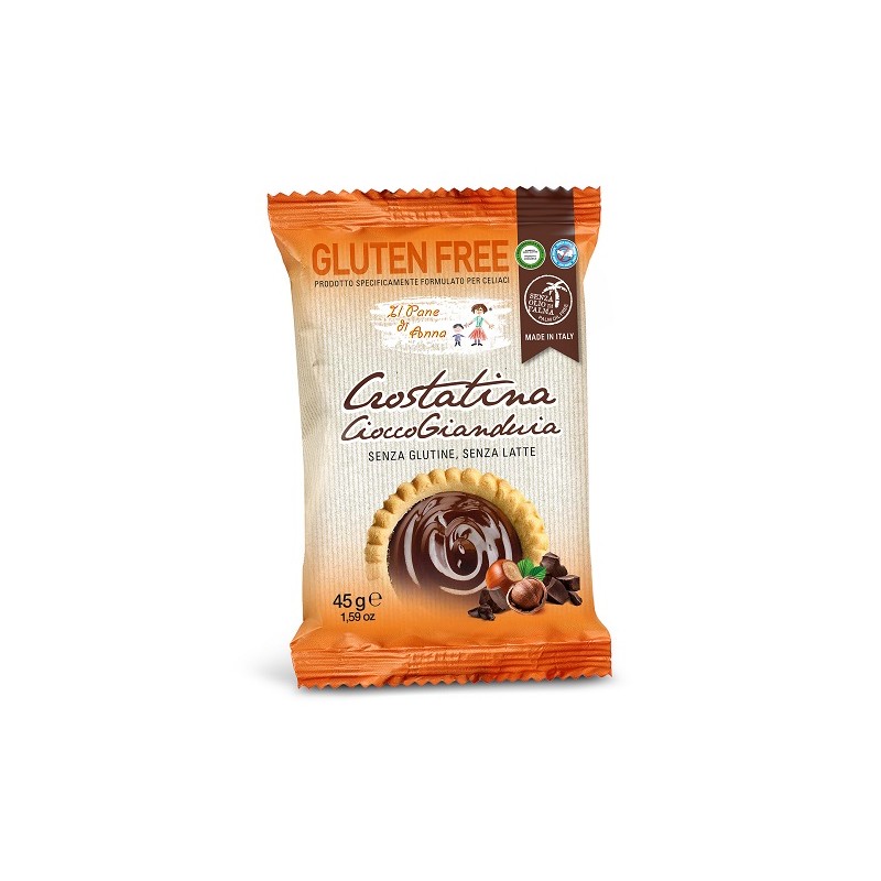 Molino Rivetti Pietro Il Pane Di Anna Crostatina Cioccogianduia Senza Latte 45 G