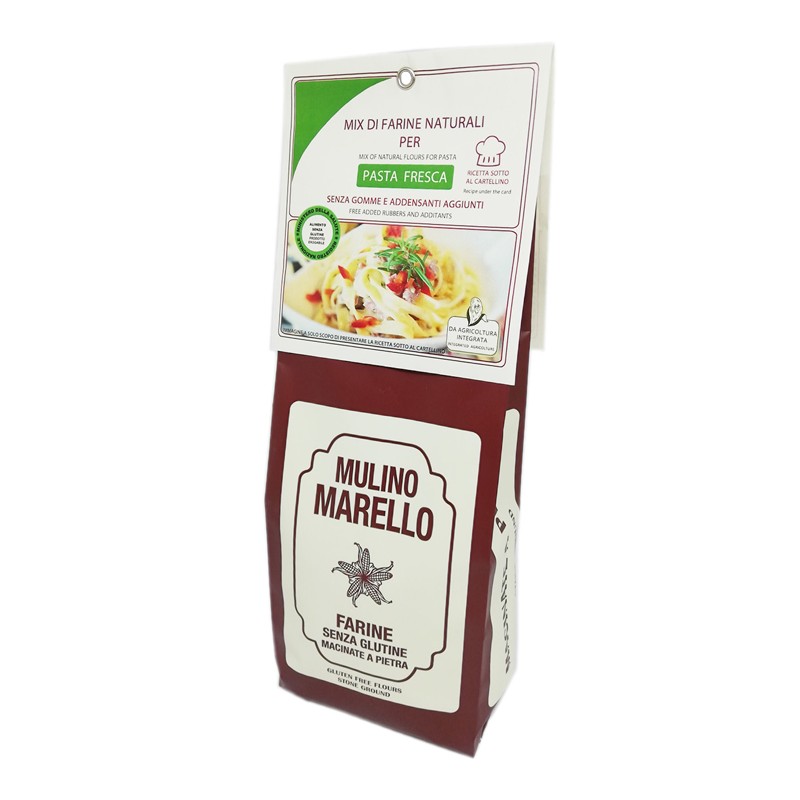 Azienda Agr. Mulino Marello Mix Di Farine Naturali Per Pasta Fresca 500 G