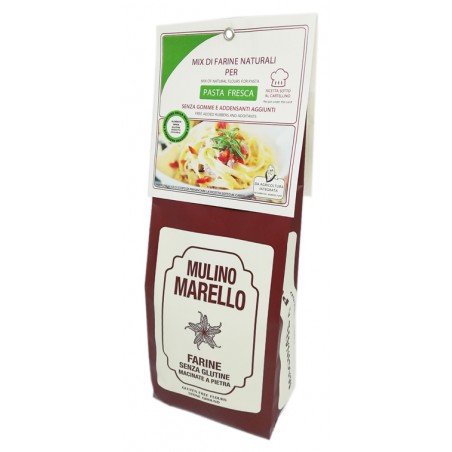 Azienda Agr. Mulino Marello Mix Di Farine Naturali Per Pasta Fresca 500 G