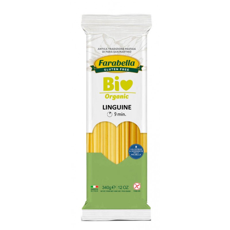 Bioalimenta Farabella Bio Linguine Mais-riso 340 G