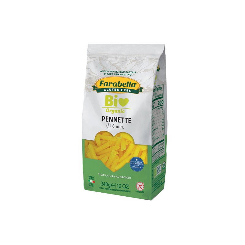 Bioalimenta Farabella Bio Pennette Mais-riso 340 G