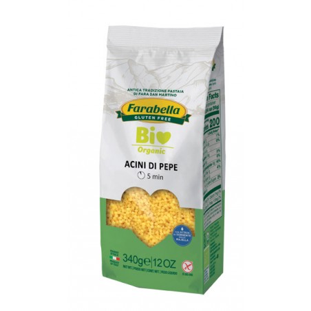 Bioalimenta Farabella Bio Acini Di Pepe Mais-riso 340 G