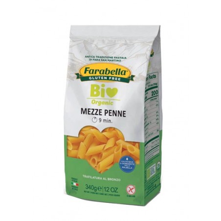 Bioalimenta Farabella Bio Mezze Penne Mais Riso 340 G