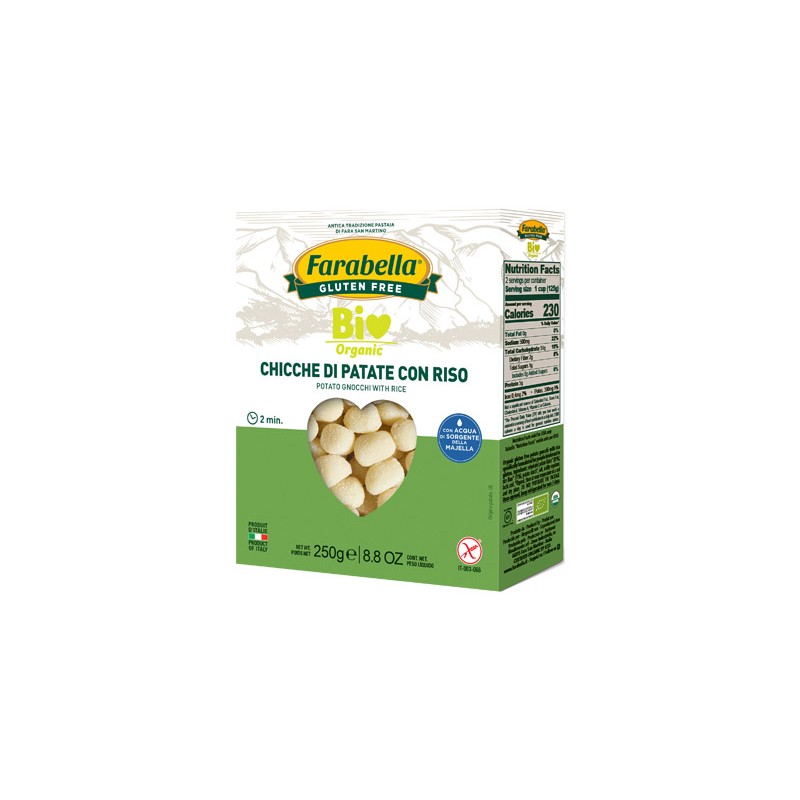 Bioalimenta Farabella Bio Chicche Di Patate 250 G