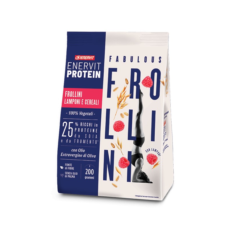 Enervit Protein Frollini Lamponi Cereali 200 G