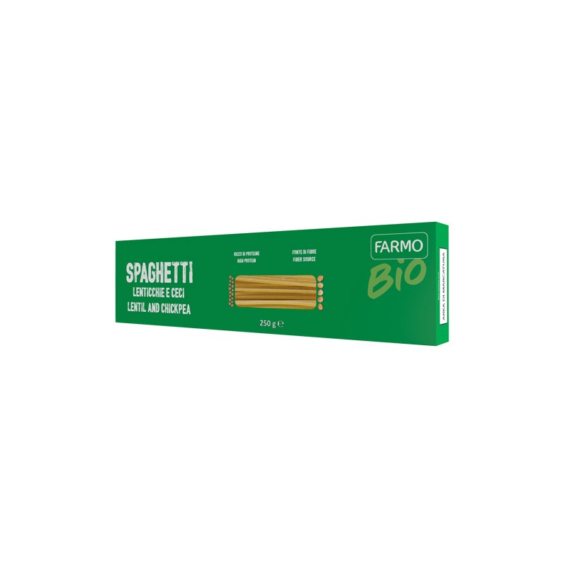 Farmo Bio Spaghetti Lenticchie/cecci 250 G