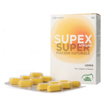 Alta Natura-inalme Supex Strong Uomo 12 Compresse