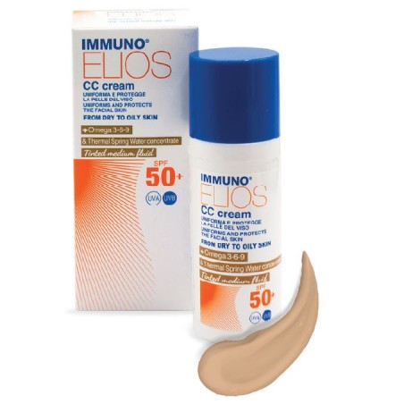 Morgan Pharma Immuno Elios Cc Cream Spf50+ Tinted Medium 40 Ml