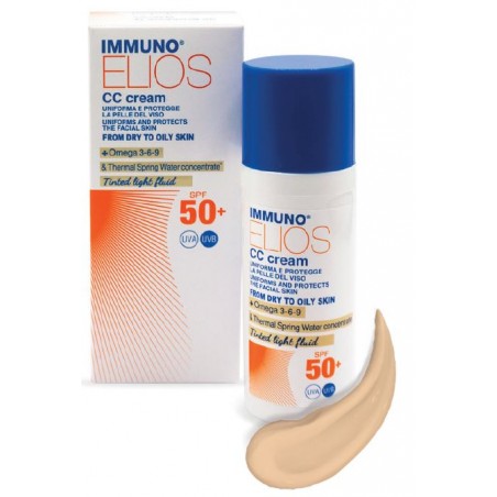 Morgan Pharma Immuno Elios Cc Cream Spf50+ Tinted Light 40 Ml