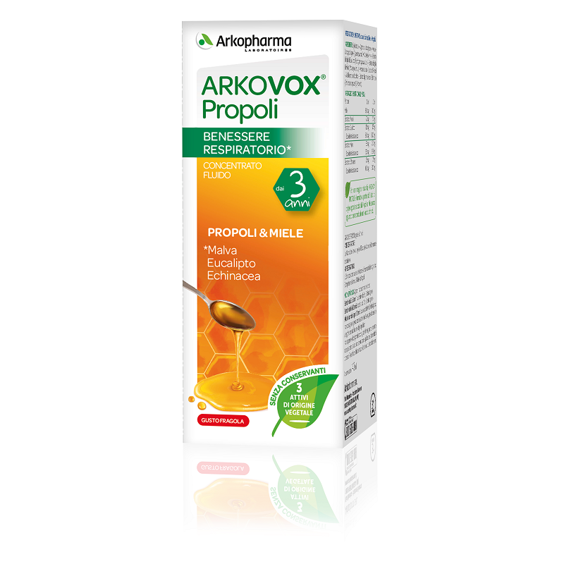 Arkopharma Arkovox Propoli Concentrato Fluido 140 Ml