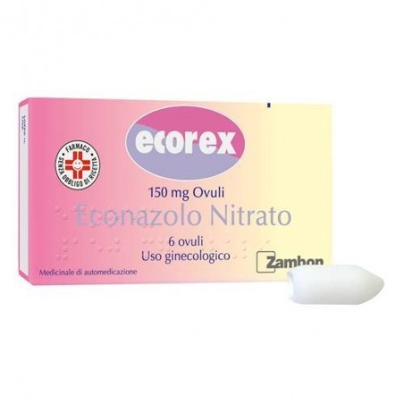 Teofarma Ecorex 1% Crema Vaginale Ecorex 150 Mg Ovuli Econazolo Nitrato