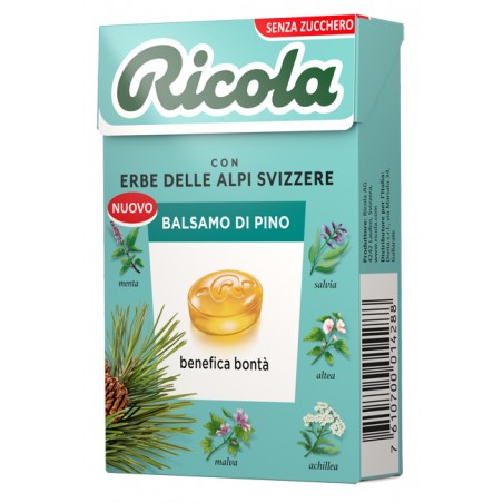 Ricola Ag Ricola Balsamo Di Pino 50 G