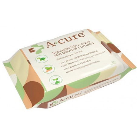 Ala A+cure Struccante Bava Di Lumaca Pocket Maxi 20 Salviette