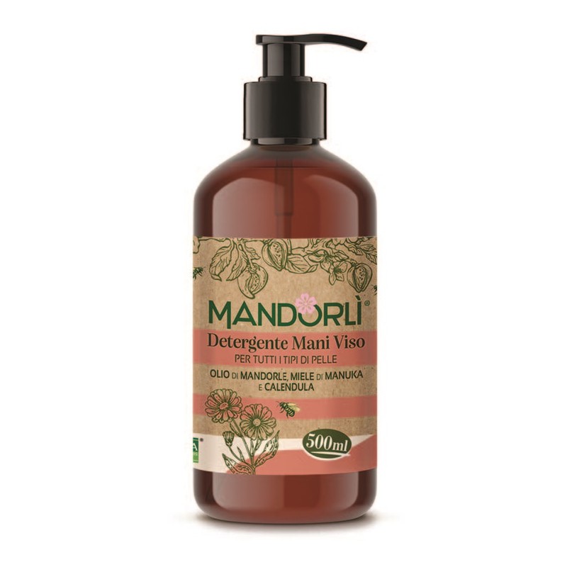 Codefar Mandorli Detergente Mani Viso Per Tutti I Tipi Di Pelle 500 Ml