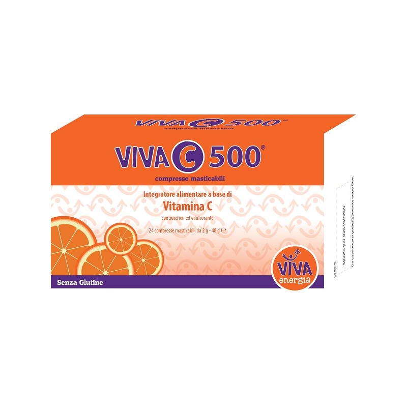 Tuscopharm Viva C 500 15 Flaconi Da 10 Ml