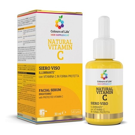 Optima Naturals Colours Of Life Natural Vitamin C Siero Viso 30 Ml