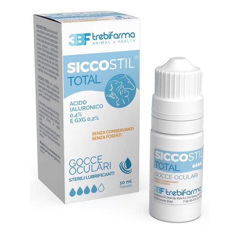 Trebifarma Siccostil Total Gocce Oculari 10 Ml