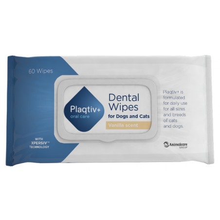 Ecuphar Plaqtiv+ Oral Care Salviette Dentali 60 Pezzi