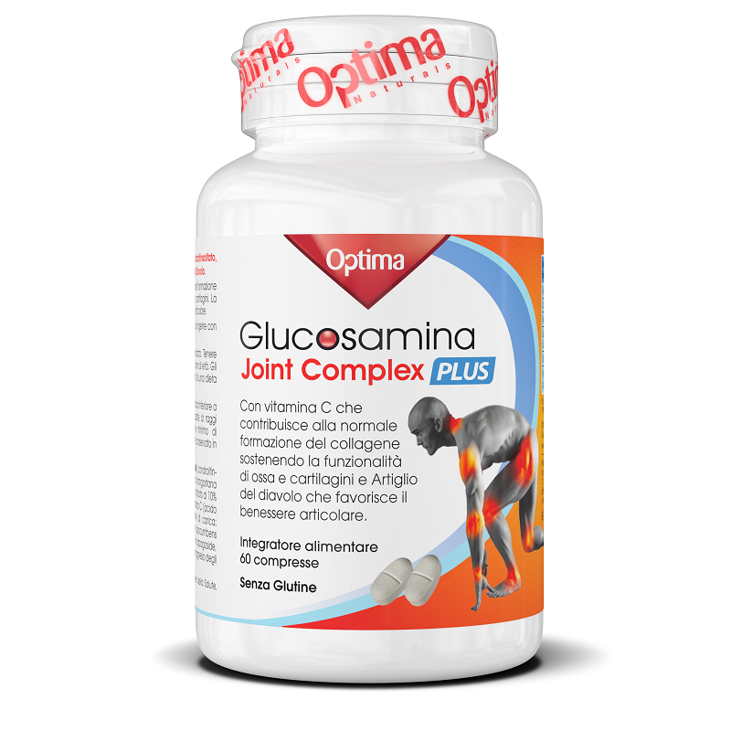 Optima Naturals Glucosamina Joint Complex Plus Con Vitamina C 60 Compresse