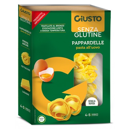 Farmafood Giusto Senza Glutine Pappardelle All'uovo 250 G