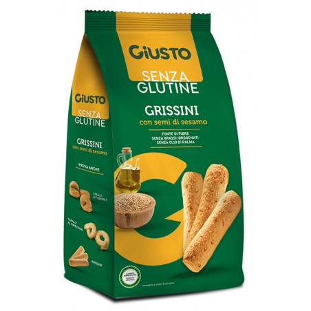 Farmafood Giusto Senza Glutine Grissini Al Sesamo 150 G