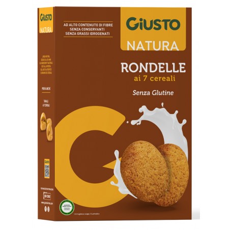 Farmafood Giusto Senza Glutine Rondelle Ai 7 Cereali 250 G