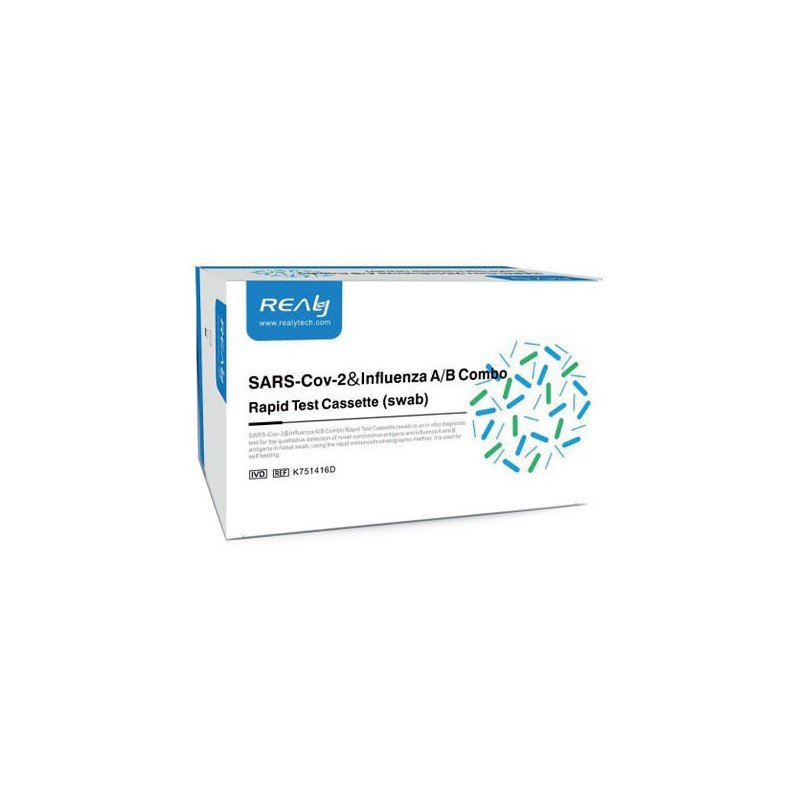 My Benefit Test Antigenico Rapido Covid-19 Realy Autodiagnostico Determinazione Qualitativa Antigeni Sars-cov-2/influenza A+b In