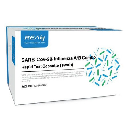 My Benefit Test Antigenico Rapido Covid-19 Realy Autodiagnostico Determinazione Qualitativa Antigeni Sars-cov-2/influenza A+b In