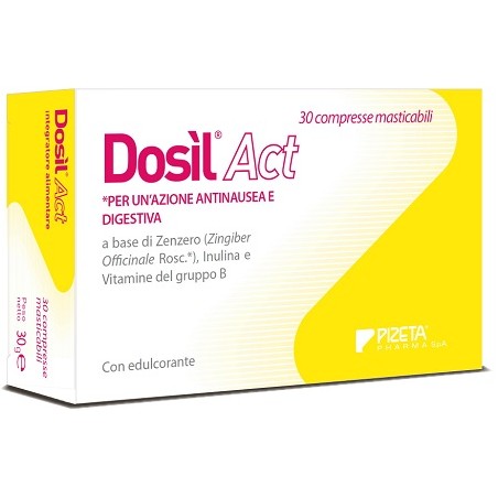 Pizeta Pharma Dosil Act 30 Compresse Masticabili