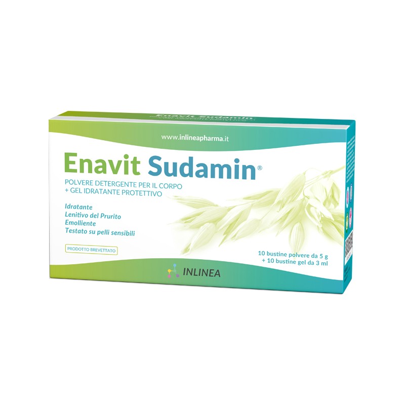 Inlinea Enavit Sudamin 10 Bustine Polvere Da 5 G + 10 Bustine Gel Da 3 Ml