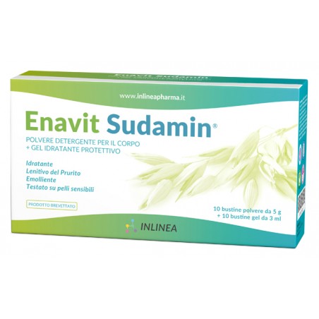 Inlinea Enavit Sudamin 10 Bustine Polvere Da 5 G + 10 Bustine Gel Da 3 Ml