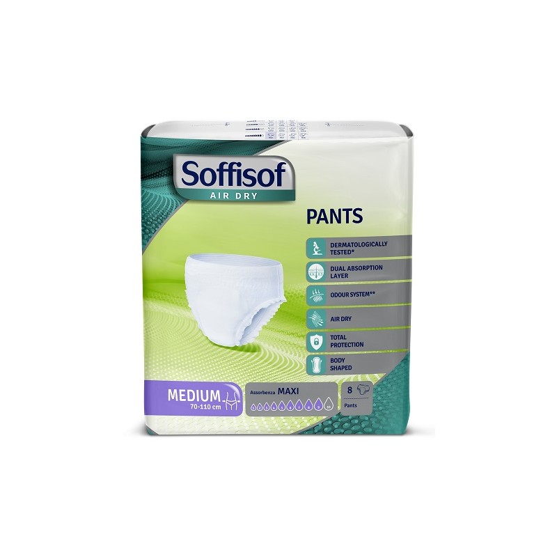 Silc Pannolone Soffisof Air Dry Pants Maxi Medium 8 Pezzi