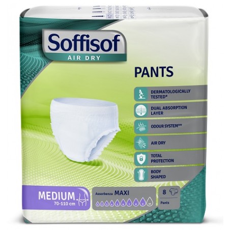 Silc Pannolone Soffisof Air Dry Pants Maxi Medium 8 Pezzi