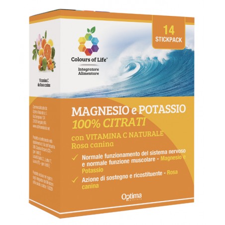 Optima Naturals Magnesio Potassio Vit C 14 Stick