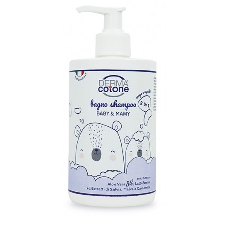 Da. Ma. Distribuzione Dermacotone Bagno Shampoo 2 In 1 Corpo E Capelli Baby & Mamy 500 Ml