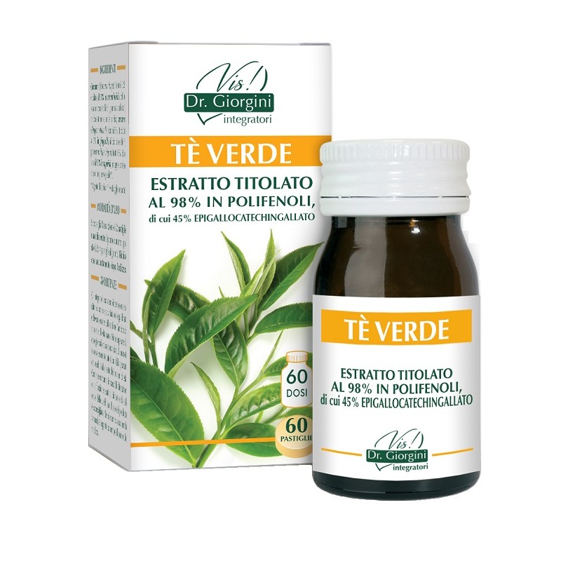 Dr. Giorgini Te Verde Estratto Titolato 30 G 60 Pastiglie