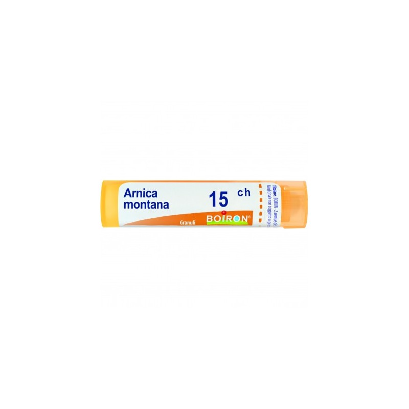 Tubo da 80 granuli di Arnica Montana 15 ch della Boiron