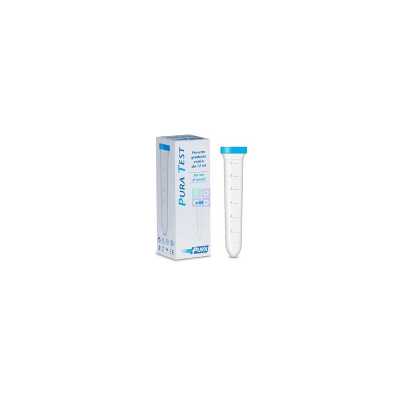 Sixtem Life Provetta Per Urine Pura Test Graduata Conica 12 Ml