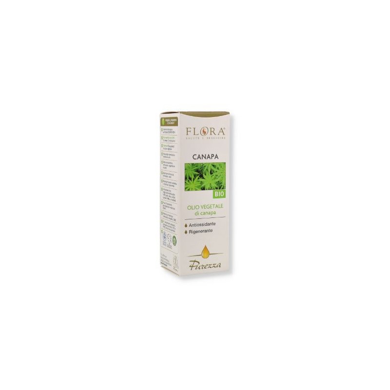 Flora Canapa Olio Base Corpo 50 Ml