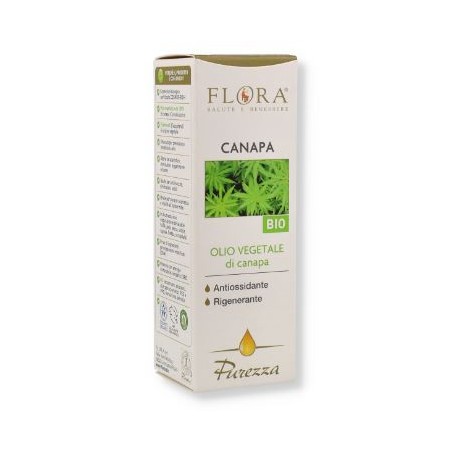 Flora Canapa Olio Base Corpo 50 Ml