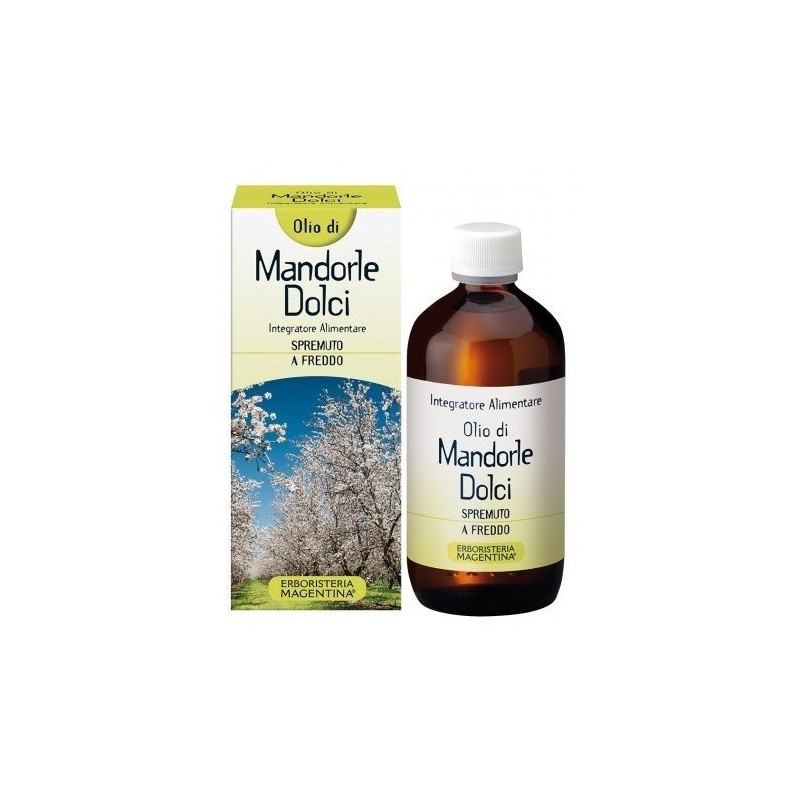 Erboristeria Magentina Mandorle Dolci Olio Vegetale 250 Ml