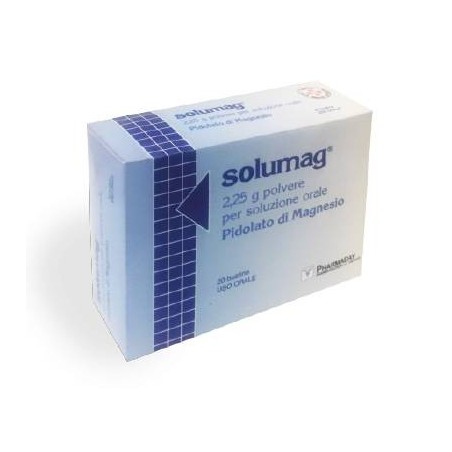 Dymalife Pharmaceutical Solumag 2,25 G Polvere Per Soluzione Orale Pidolato Di Magnesio