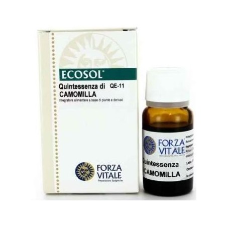 Forza Vitale Ecosol Quintessenza Di Camomilla Gocce 10 Ml