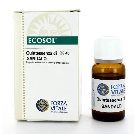 Forza Vitale Italia Ecosol Quintessenza Di Sandalo Gocce 10 Ml