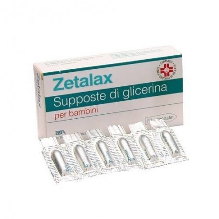 Zetalax Glicerina Bambini 1375 mg 18 supposte