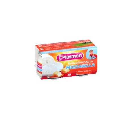 Plasmon Omogeneizzato Formaggino Mozzarella 80 G X 2 Pezzi