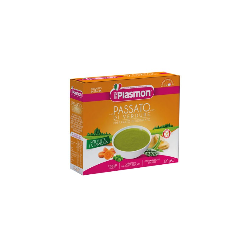 Plasmon Verdure Dry Passato Verdura 10 Buste Da 12 G