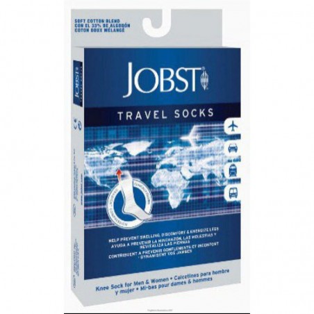 Essity Italy Calza Compressiva Jobst Travel Socks 15-20mmhg Gambaletto Nero S Articolo 788450000701